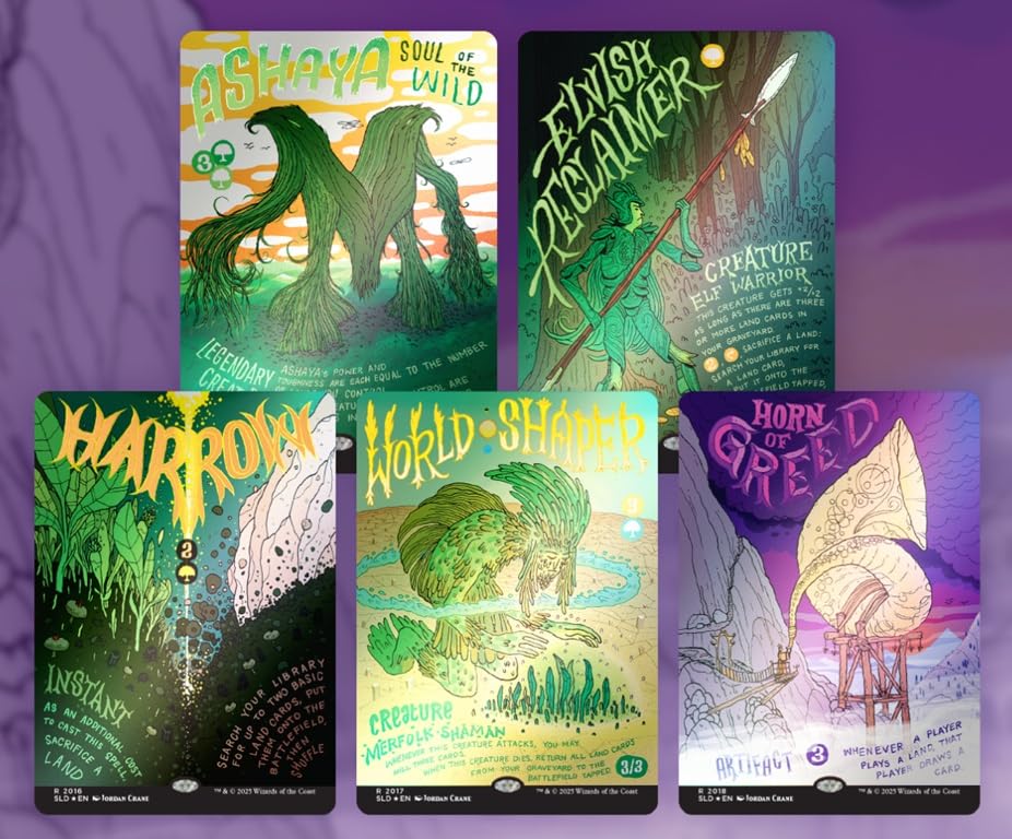 Amazon.com: MTG Secret Lair: Garden Buds (Foil Edition) : Toys & Games